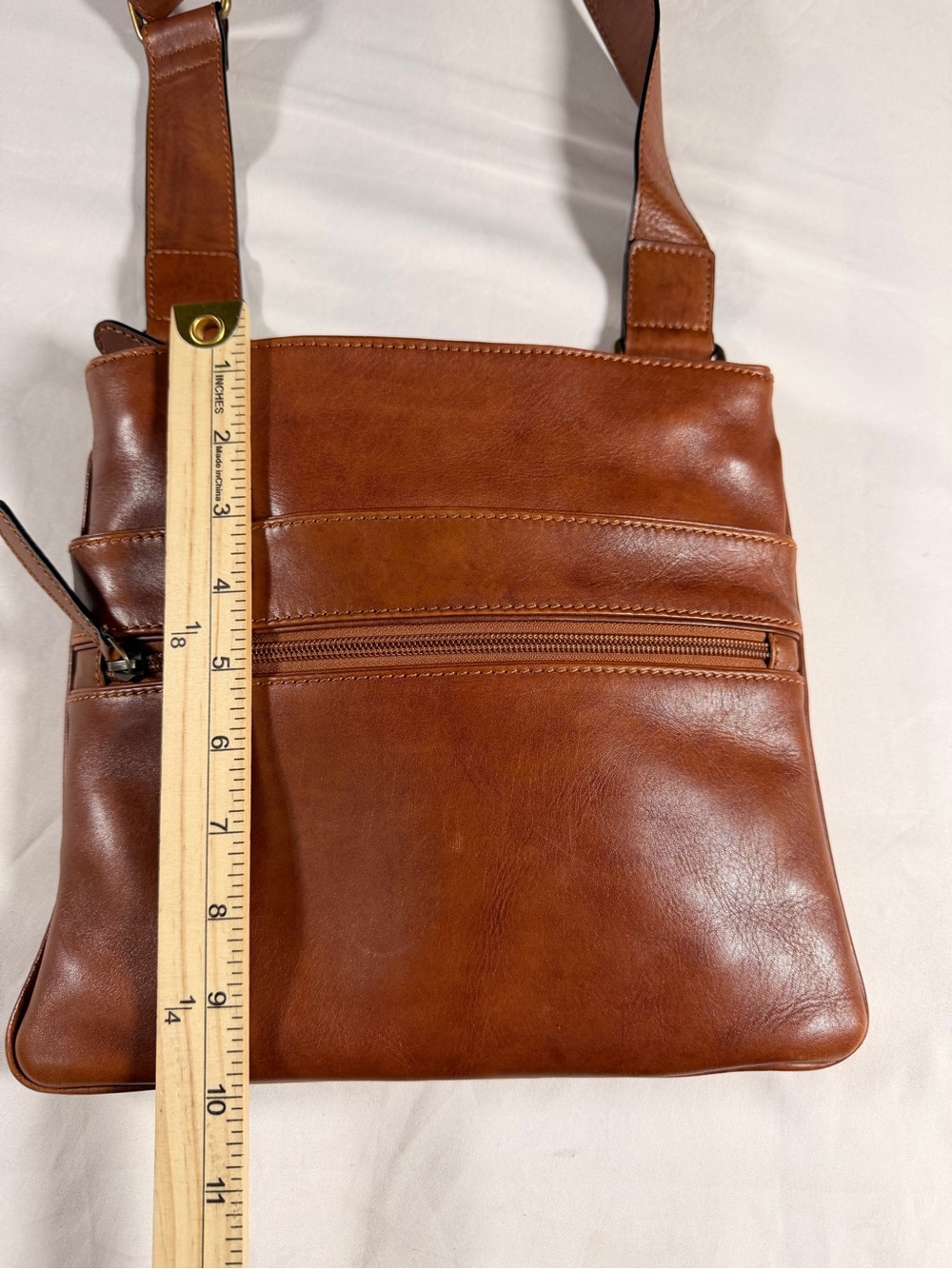 Crossbody Cognac Bag